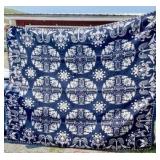 Vintage Delhi, NY Coverlet 1846