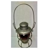 Adlake RR Lantern w/ Red globe