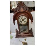 Walnut clock