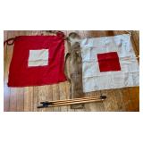 WW II US Army Signal Flag Set