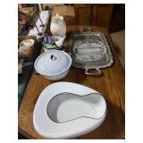White Graniteware Items