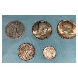 $1.85 IN SILVER COINS