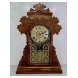 Walnut clock
