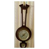 Walnut Barometer