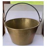 Antique Brass Pail