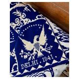 Date Panel On Delhi coverlet