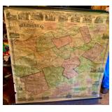 1856 Jay Gould Map of Delaware County