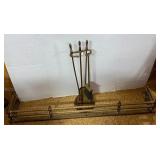 Fire Place Fender & Tools