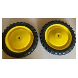 Pair of Pedal Car Wheels