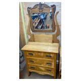 Oak Dresser w/ Mirror