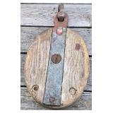 Large Antique Pulley