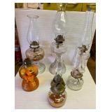 Selection of Oil Lamps