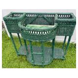 Wicker Plant Stand