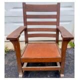 Mission Oak Rocking Chair