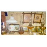 Oil Lamps & Frames