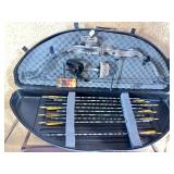 Bear Compound Bow w/ Case & Arrows