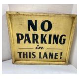 No Parking Sign