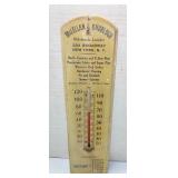 NYC Wood Advertising Thermometer