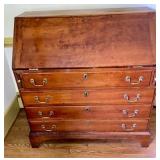 Early 4 Drawer Drop Front Desk