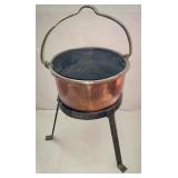 Copper Pail w/ Stand