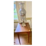 Inlaid Stand w/ Lamp