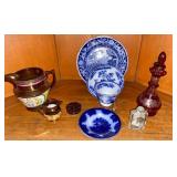 Flo Blue & Lusterware