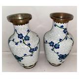 cloisonne vases