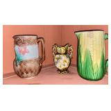 Majolica Pitchers