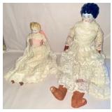 Porcelain Headed Dolls
