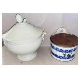 Salt Crock & Tureen