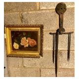 Oil On cnavas & Ironware