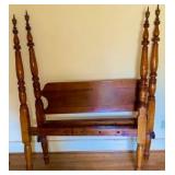 Tiger Maple Poster Bed