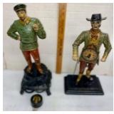 Pair of Clock Statues