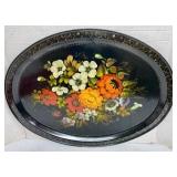 Large Stenciled Tray