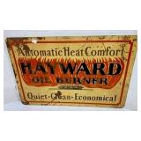 Tin Hayward Sign
