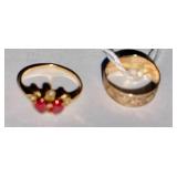 2 Gold Rings