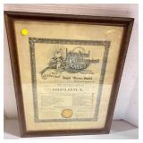 Electrical School Diploma -1918