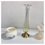 Jack In Pulpit Vase & Bud Vase