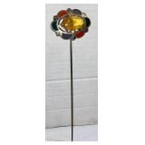 Silver Hatpin w/Scottish Agate Stone