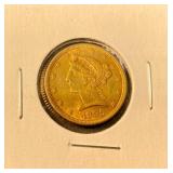 1895 $5 Gold Coin