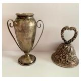 Sterling Silver Bell & Trophy