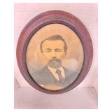 Oval Framed Photograph