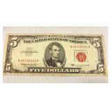 $5 Red Seal Note