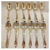 12 Sterling Spoons