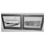 Early Freight Car Cabinet Cards