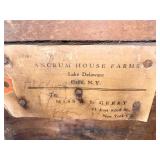 Label on Water Jug