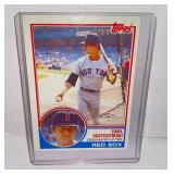 1983 Topps Carl Yastrzemski #550