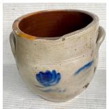 Misformed Stoneware w/ Decoration