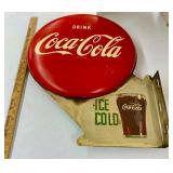 Coca Cola Flange Sign