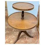 Mahogany Tiered Stand